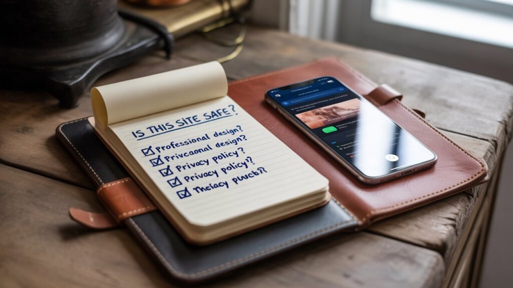 A close-up of a notepad with a handwritten checklist titled